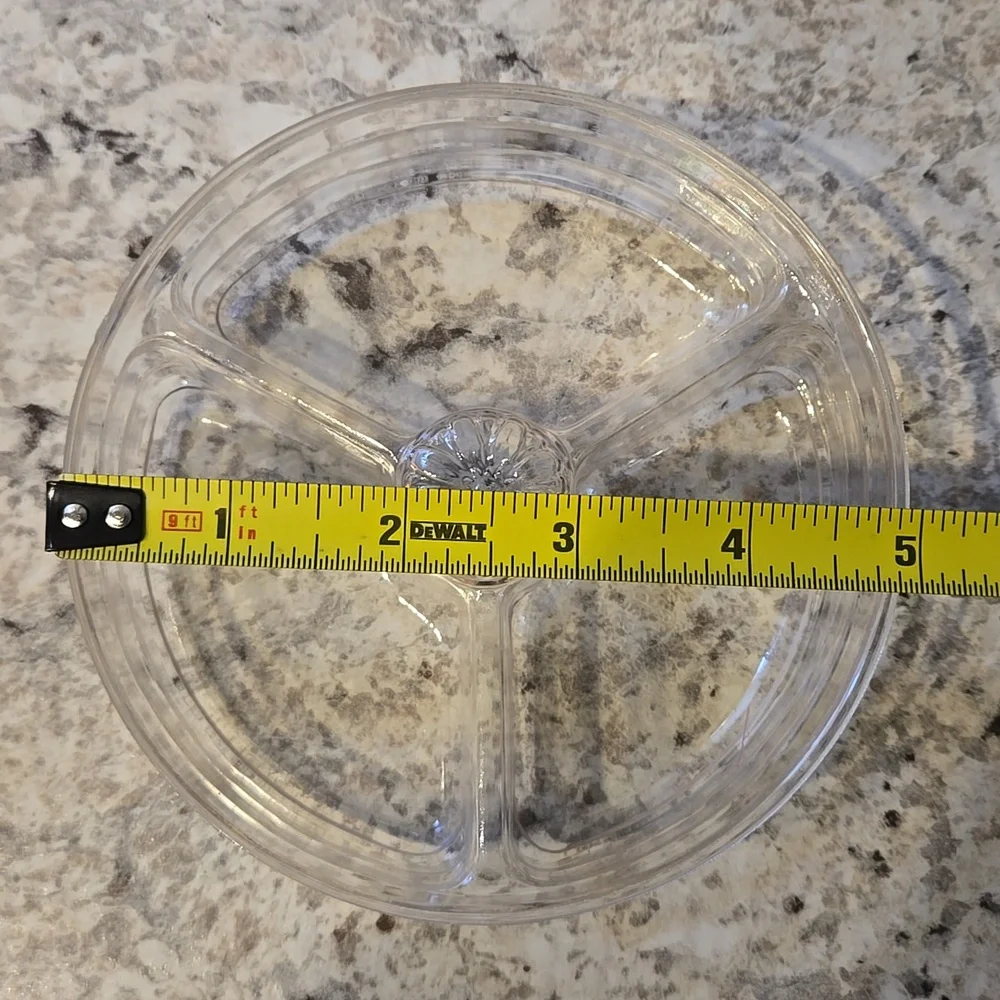 Longaberger Small Round Divide It Up Plastic Liner